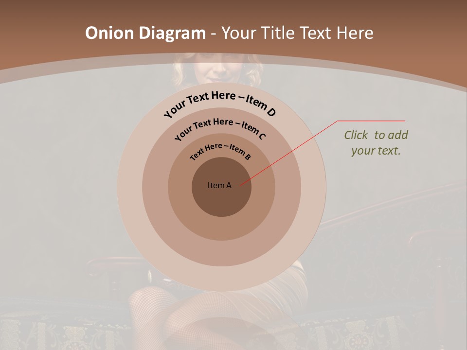 Female Make Up Woman PowerPoint Template