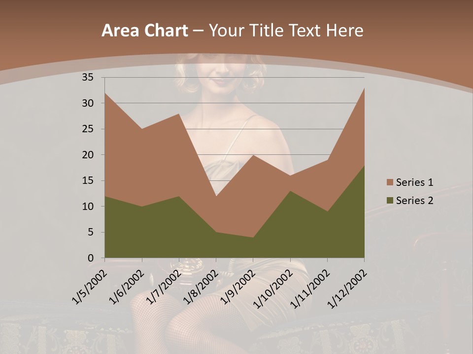 Female Make Up Woman PowerPoint Template