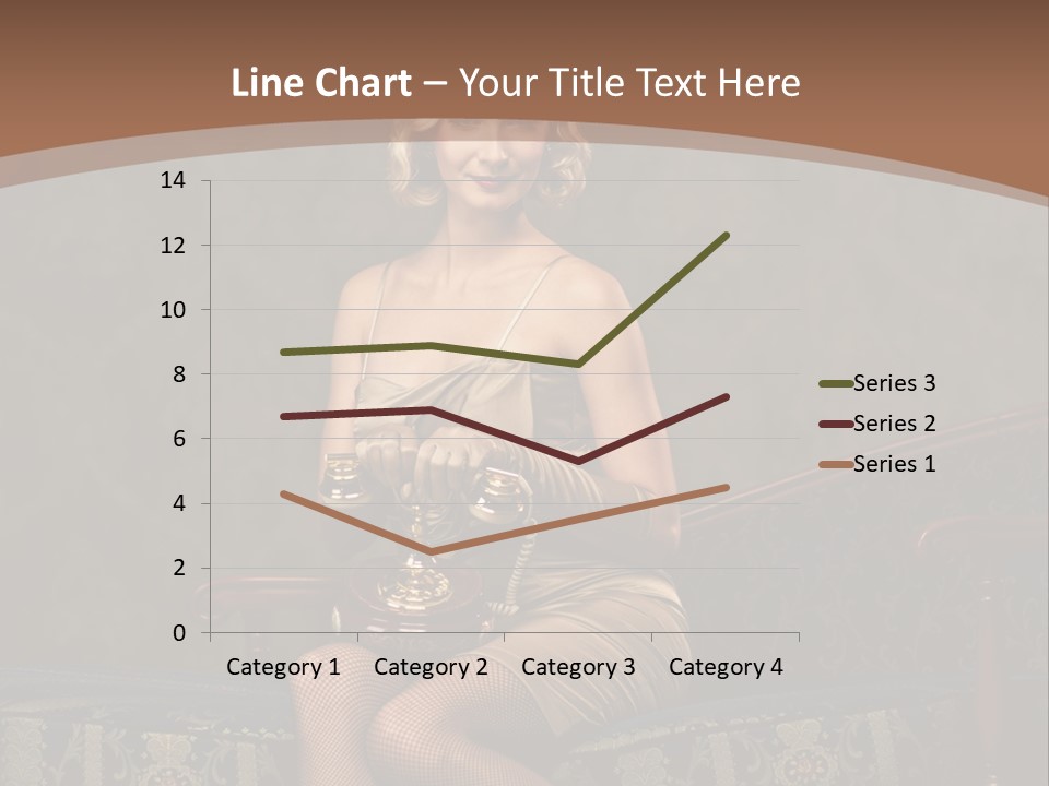 Female Make Up Woman PowerPoint Template