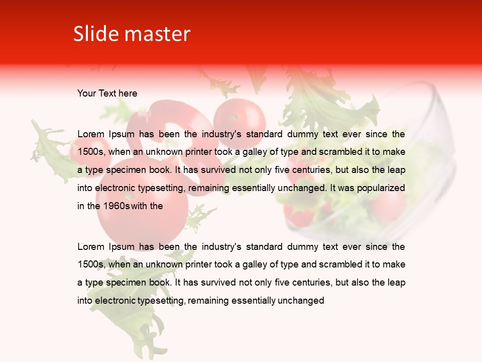 Vitamin Art Diet PowerPoint Template