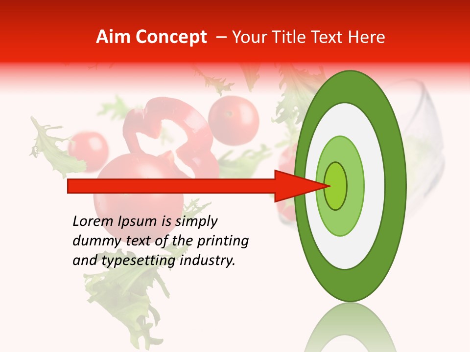 Vitamin Art Diet PowerPoint Template