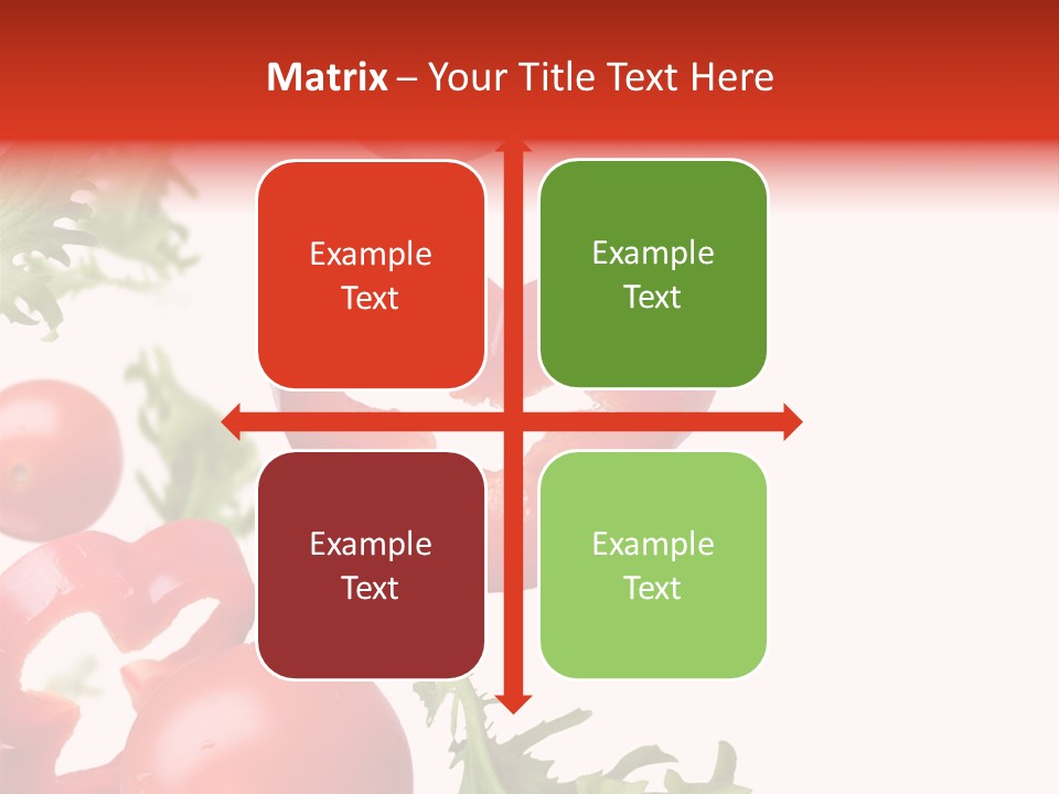 Leaf Vegetarian Cuisine PowerPoint Template