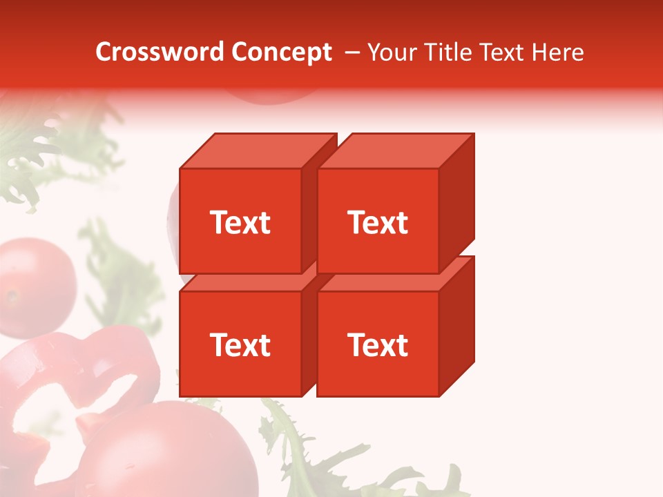 Leaf Vegetarian Cuisine PowerPoint Template