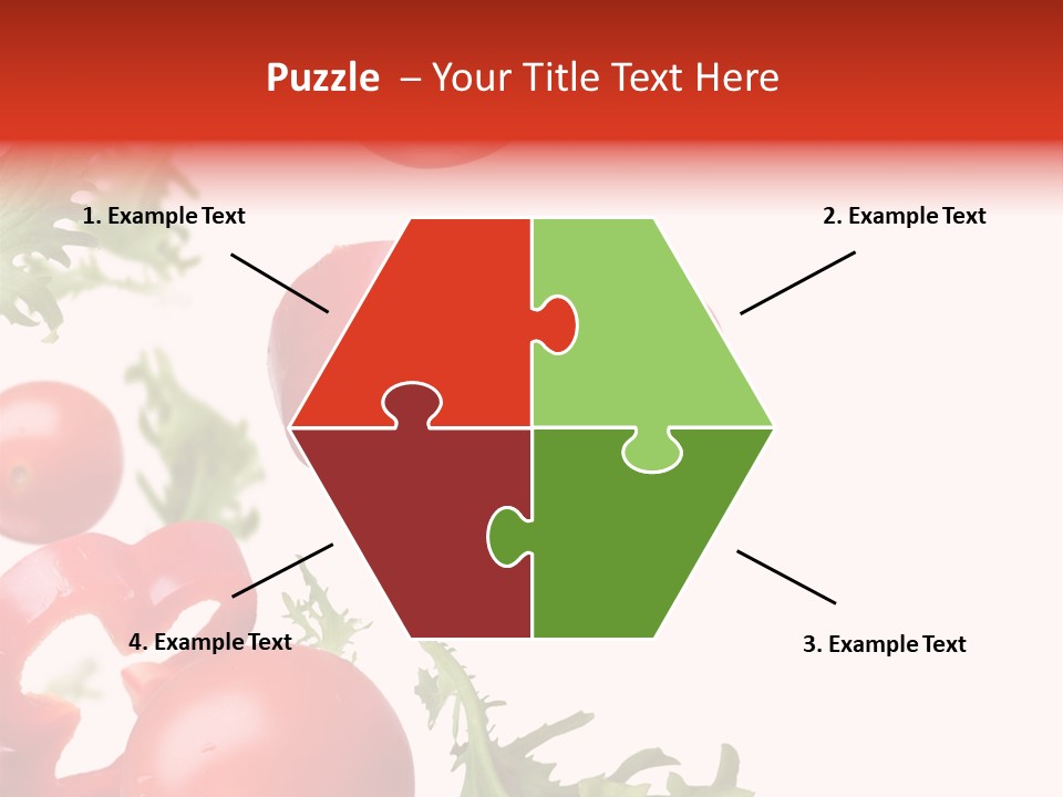 Leaf Vegetarian Cuisine PowerPoint Template