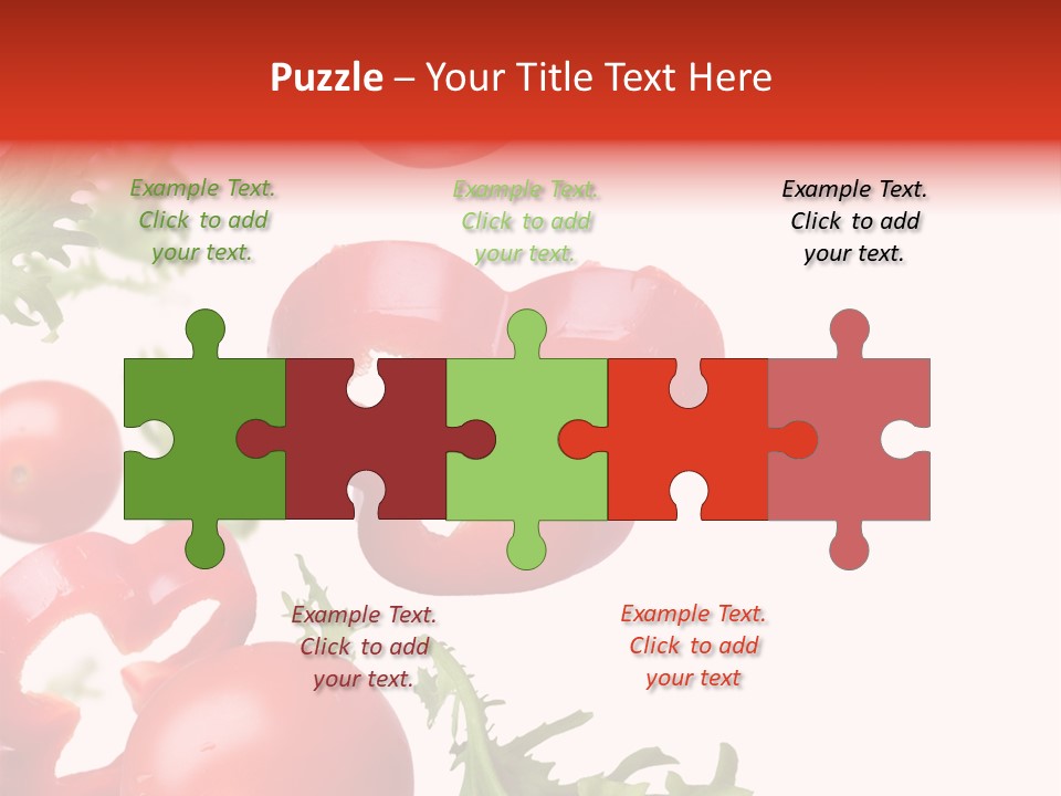 Leaf Vegetarian Cuisine PowerPoint Template