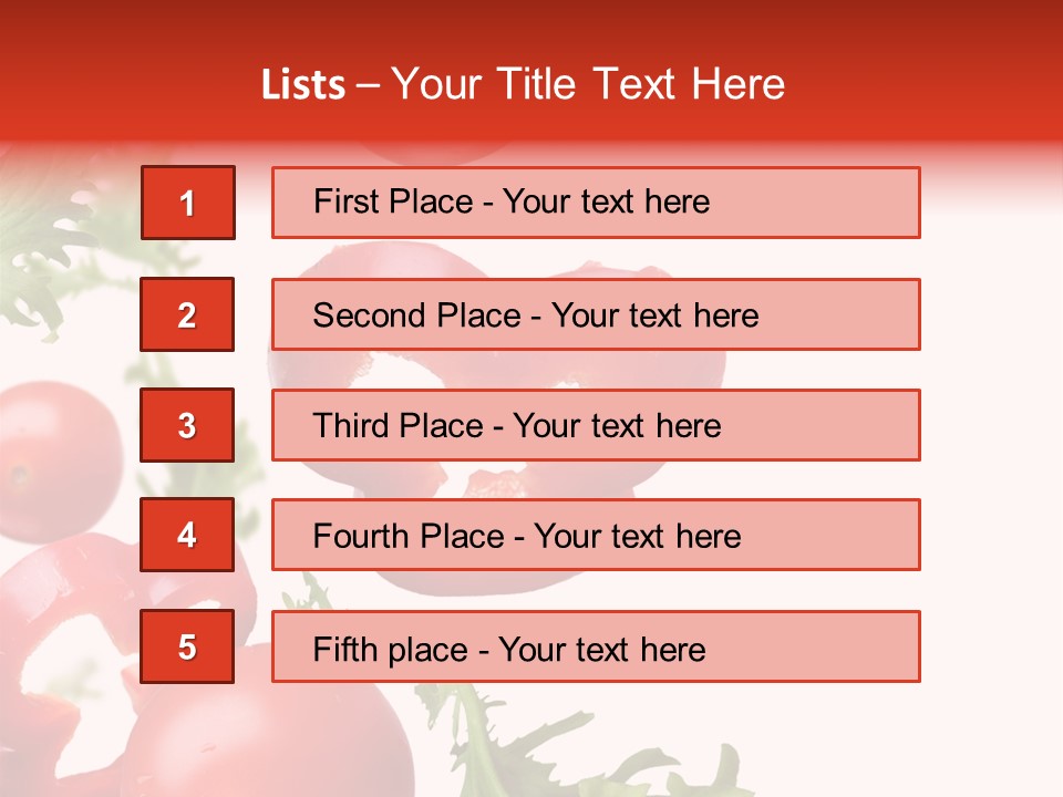 Leaf Vegetarian Cuisine PowerPoint Template