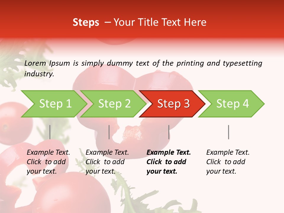Leaf Vegetarian Cuisine PowerPoint Template