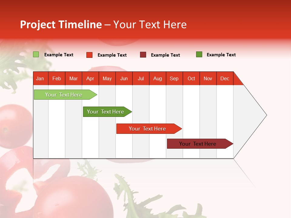 Leaf Vegetarian Cuisine PowerPoint Template