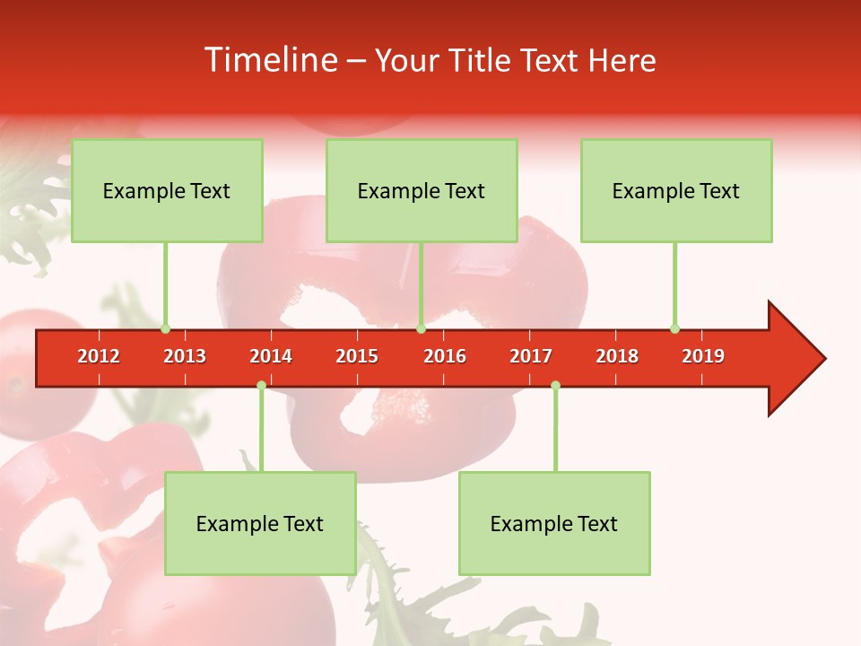Leaf Vegetarian Cuisine PowerPoint Template