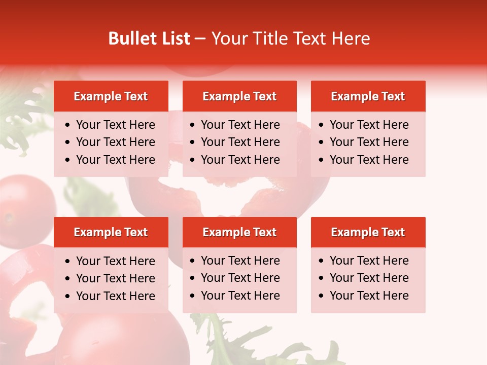 Leaf Vegetarian Cuisine PowerPoint Template