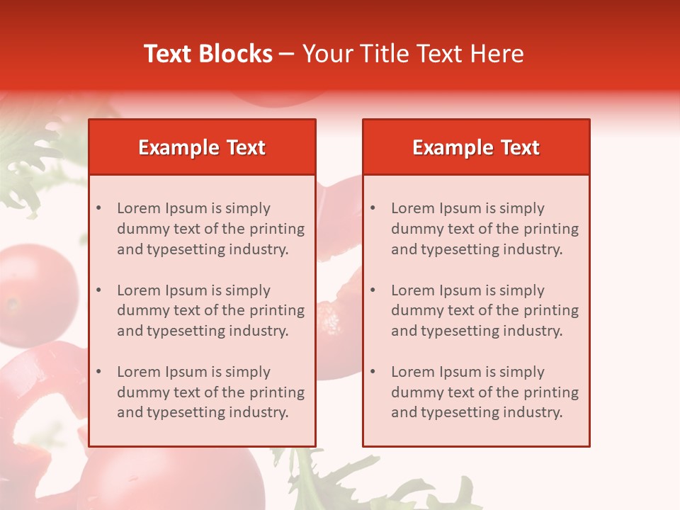 Leaf Vegetarian Cuisine PowerPoint Template