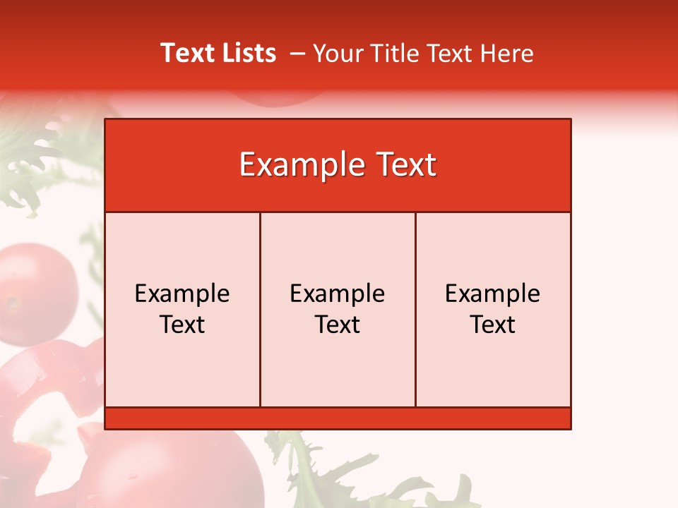 Leaf Vegetarian Cuisine PowerPoint Template