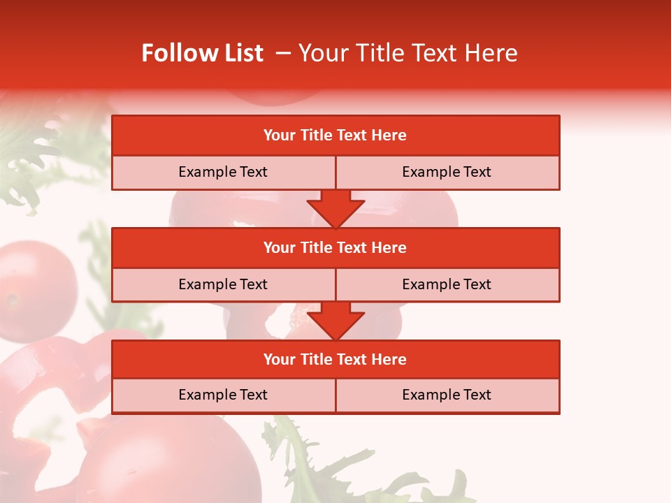 Leaf Vegetarian Cuisine PowerPoint Template