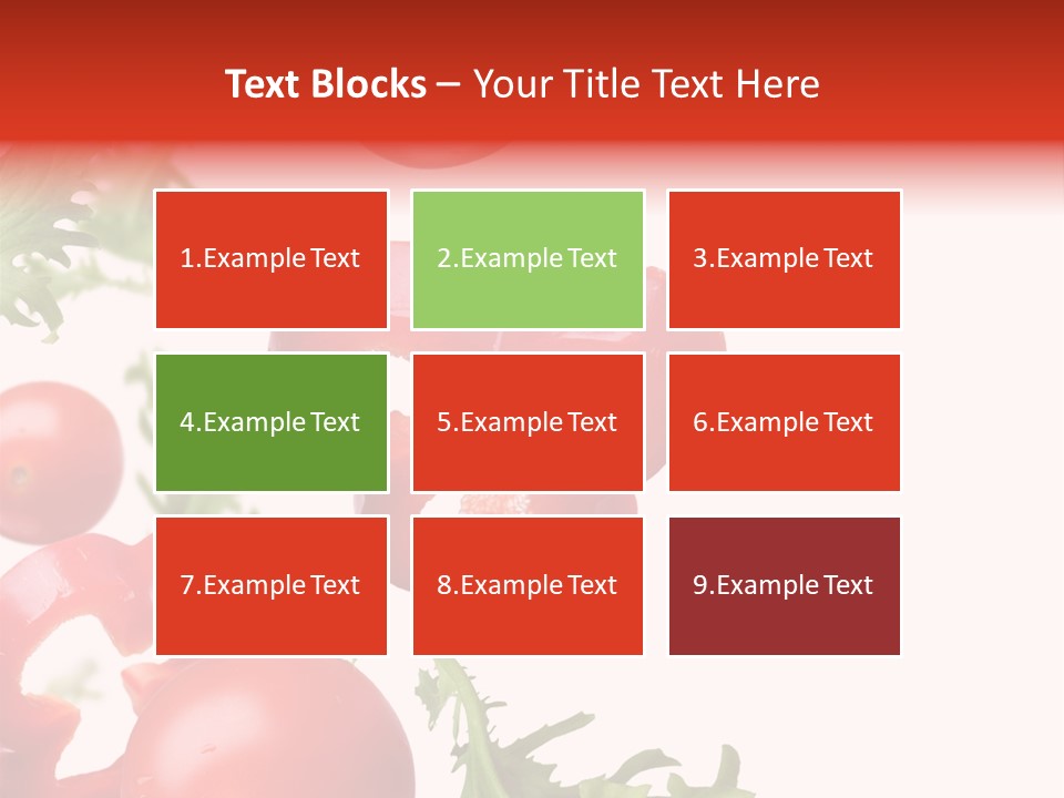 Leaf Vegetarian Cuisine PowerPoint Template