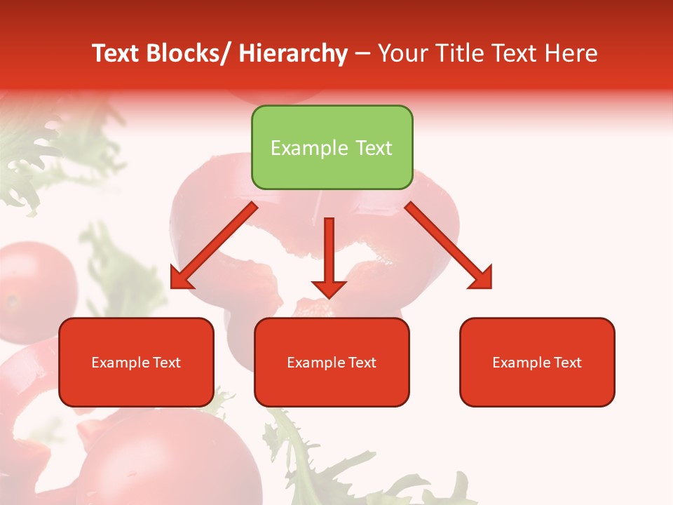 Leaf Vegetarian Cuisine PowerPoint Template