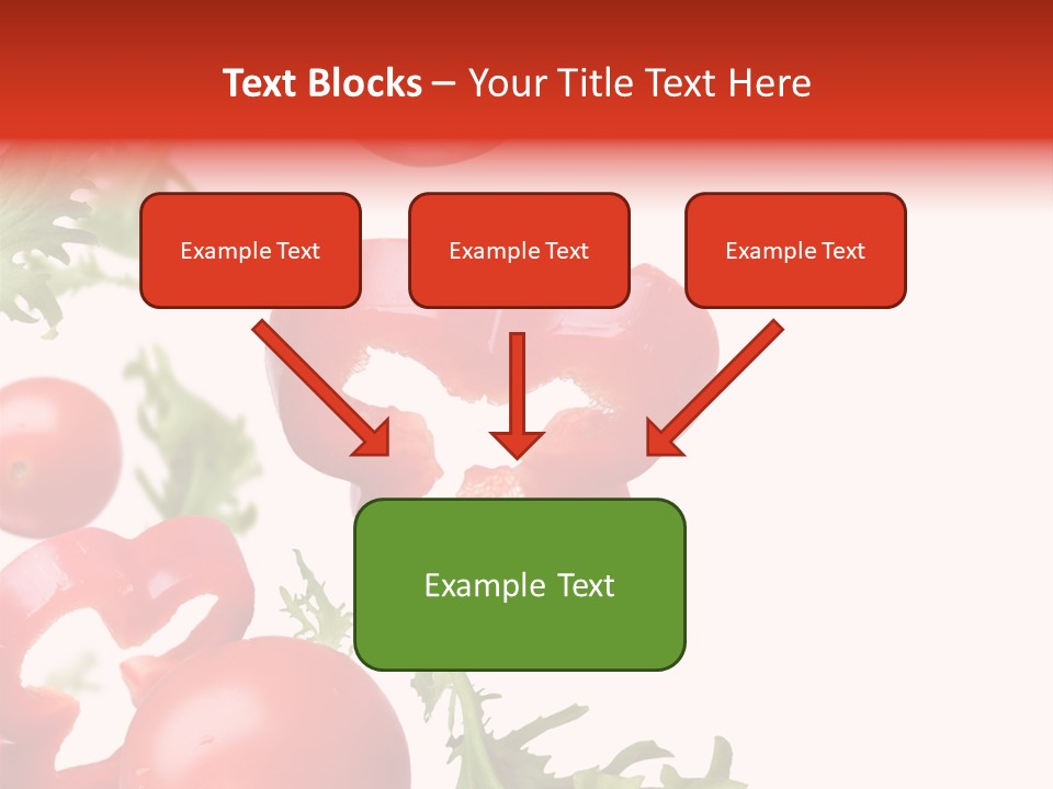 Leaf Vegetarian Cuisine PowerPoint Template
