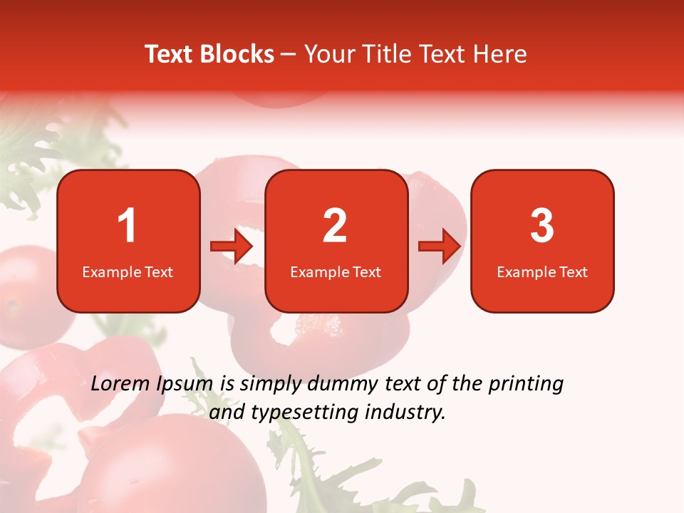 Leaf Vegetarian Cuisine PowerPoint Template