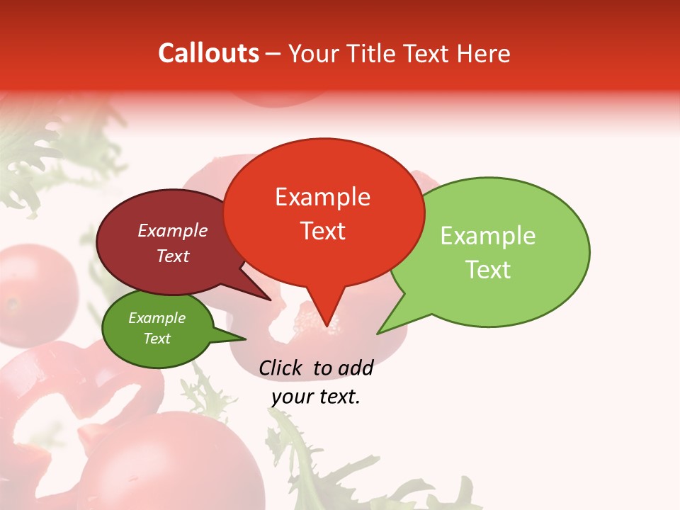 Leaf Vegetarian Cuisine PowerPoint Template
