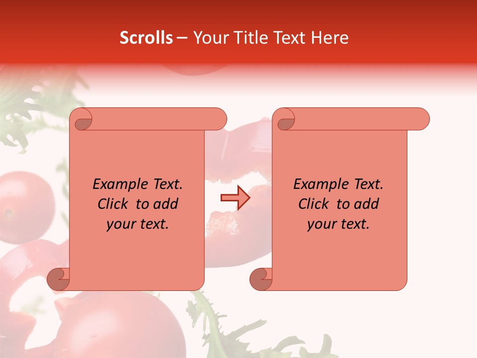Leaf Vegetarian Cuisine PowerPoint Template