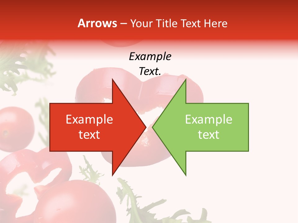 Leaf Vegetarian Cuisine PowerPoint Template