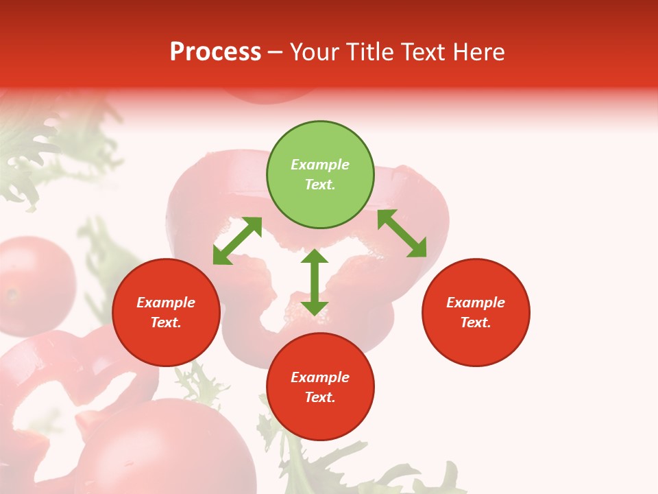 Leaf Vegetarian Cuisine PowerPoint Template