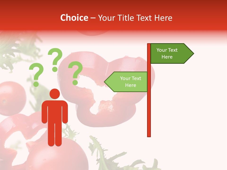 Leaf Vegetarian Cuisine PowerPoint Template