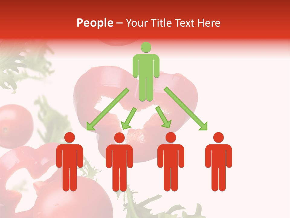 Leaf Vegetarian Cuisine PowerPoint Template