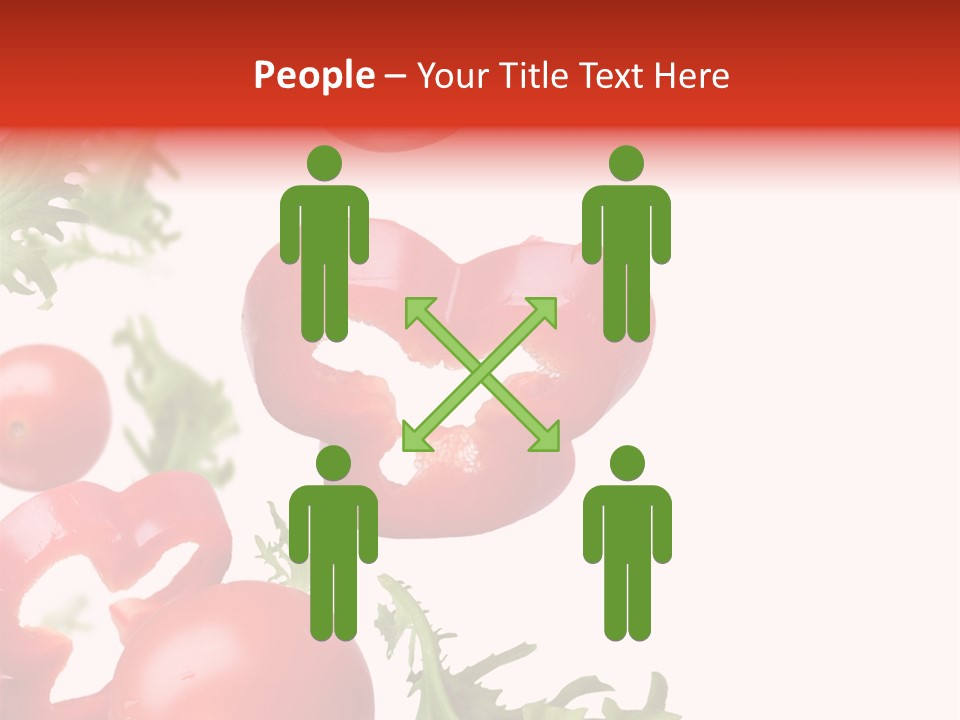 Leaf Vegetarian Cuisine PowerPoint Template