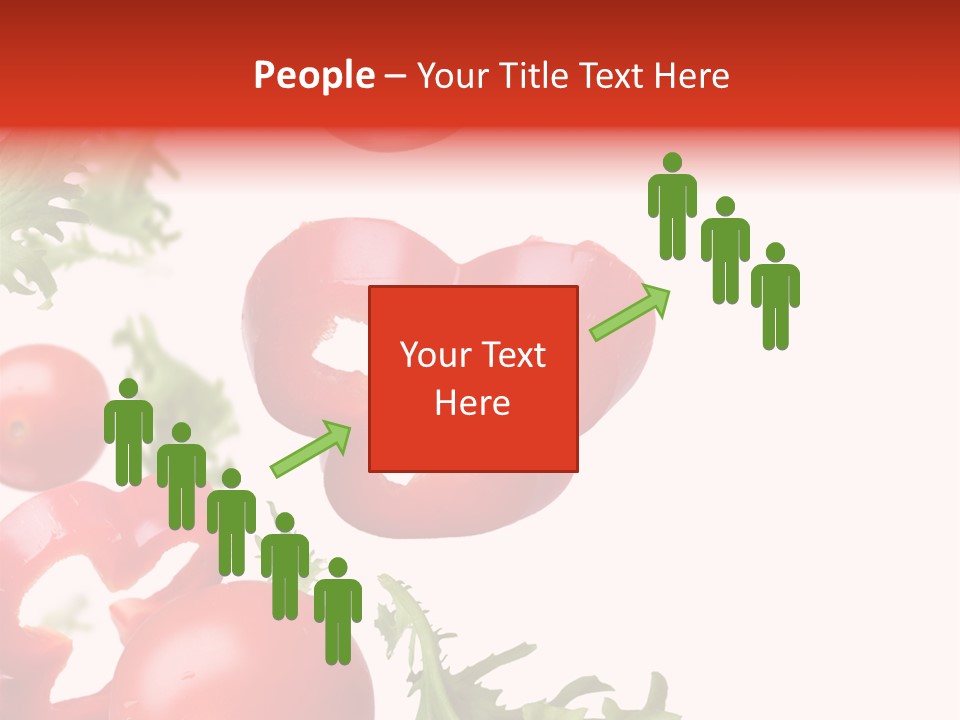 Leaf Vegetarian Cuisine PowerPoint Template