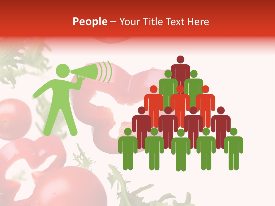 Leaf Vegetarian Cuisine PowerPoint Template