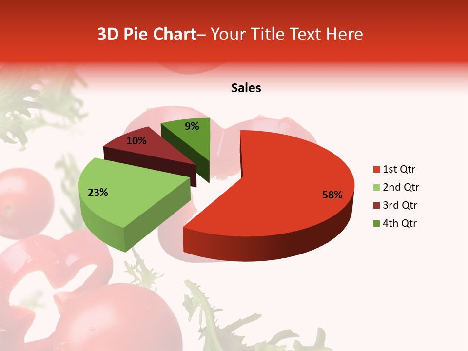 Leaf Vegetarian Cuisine PowerPoint Template