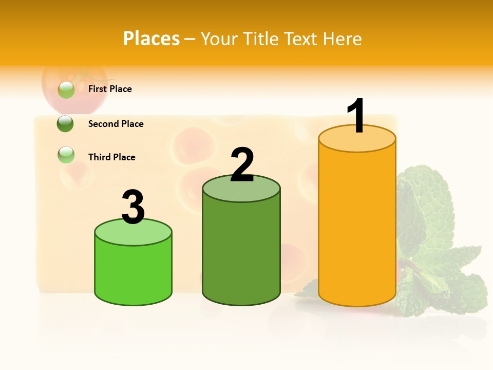 Leaf Product Still Life PowerPoint Template