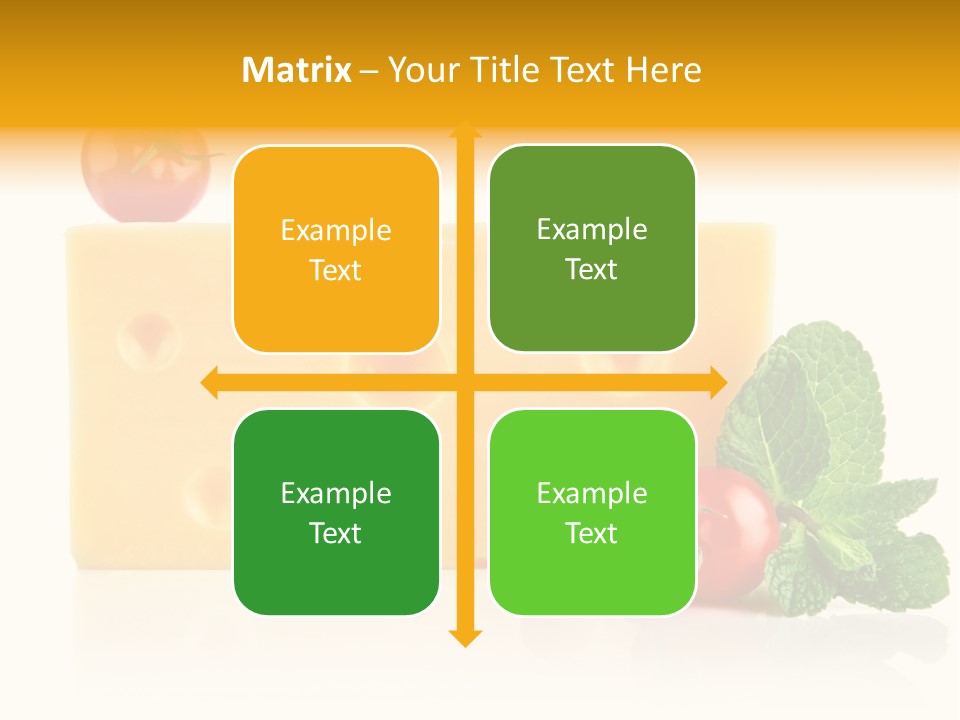 Leaf Product Still Life PowerPoint Template
