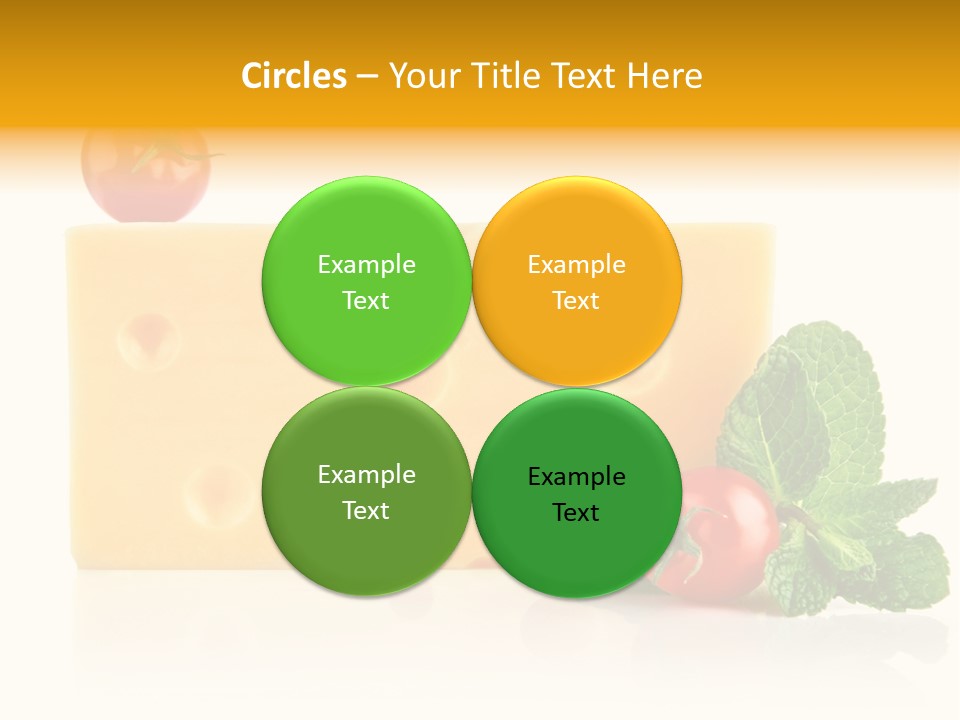 Leaf Product Still Life PowerPoint Template