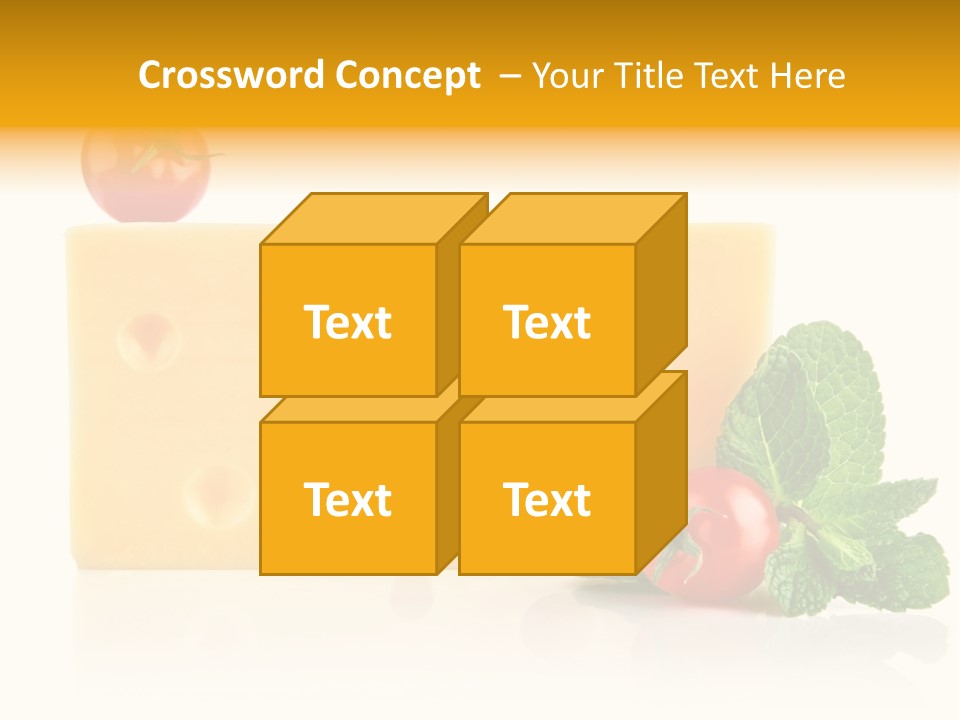 Leaf Product Still Life PowerPoint Template