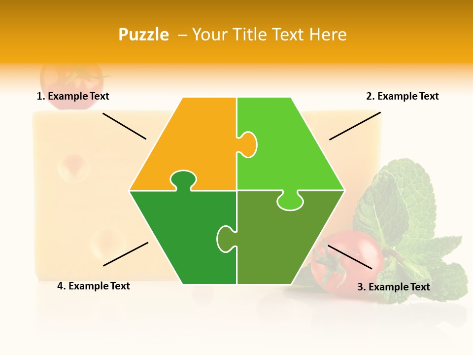 Leaf Product Still Life PowerPoint Template