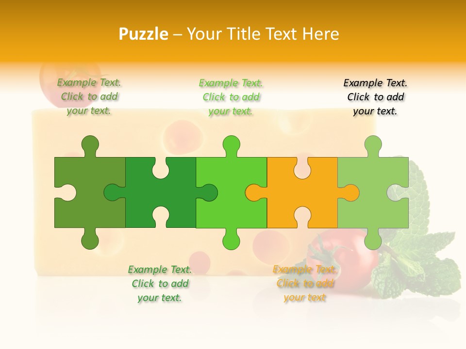 Leaf Product Still Life PowerPoint Template