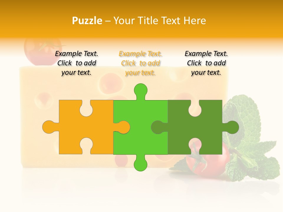 Leaf Product Still Life PowerPoint Template