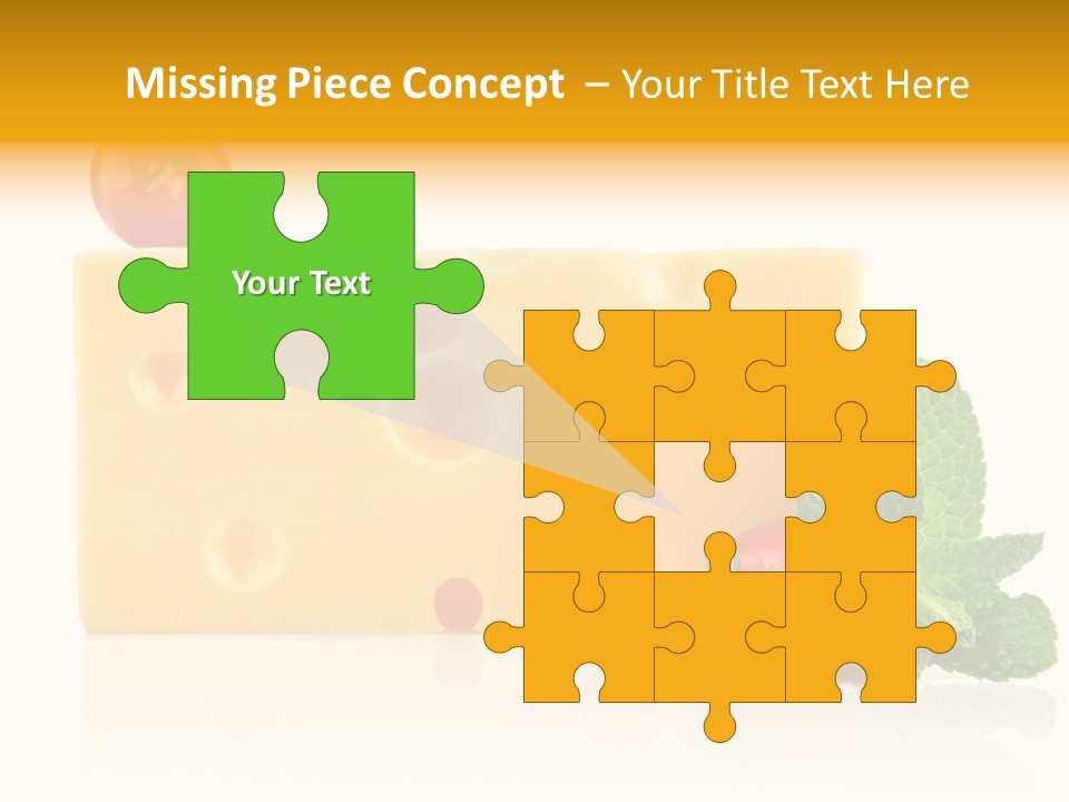 Leaf Product Still Life PowerPoint Template