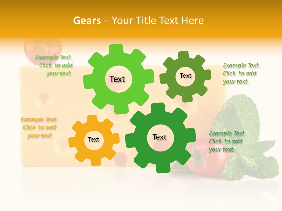 Leaf Product Still Life PowerPoint Template