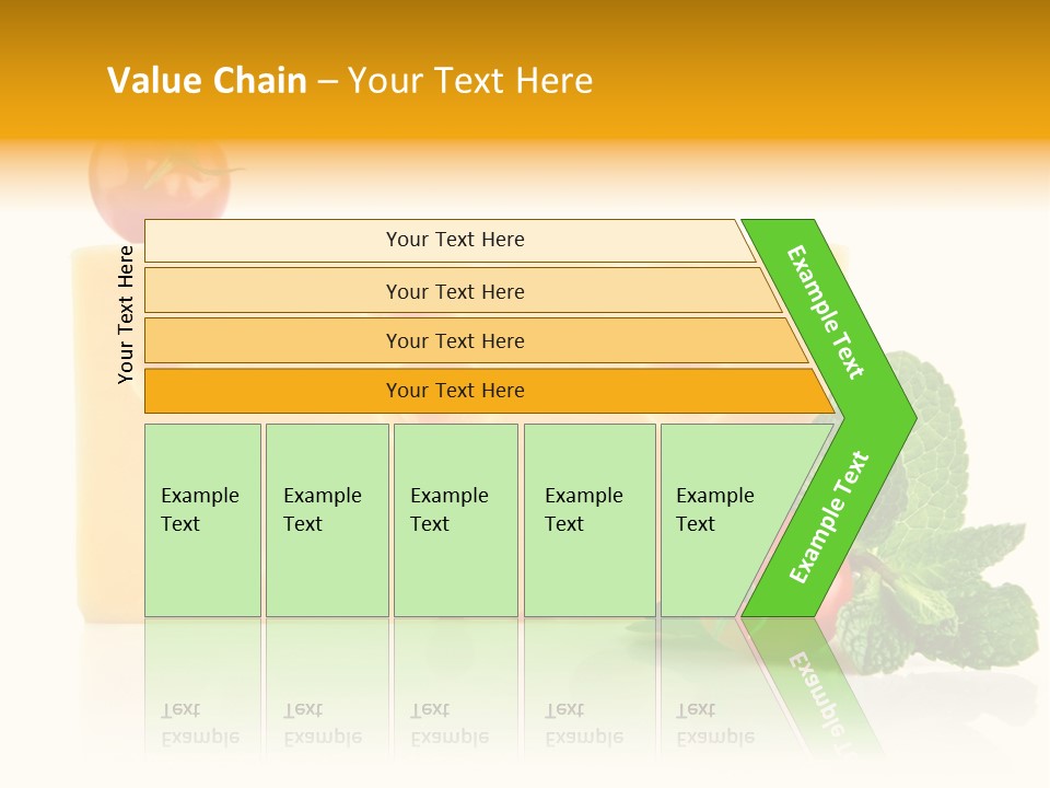 Leaf Product Still Life PowerPoint Template