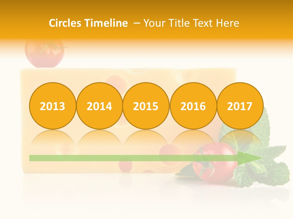 Leaf Product Still Life PowerPoint Template