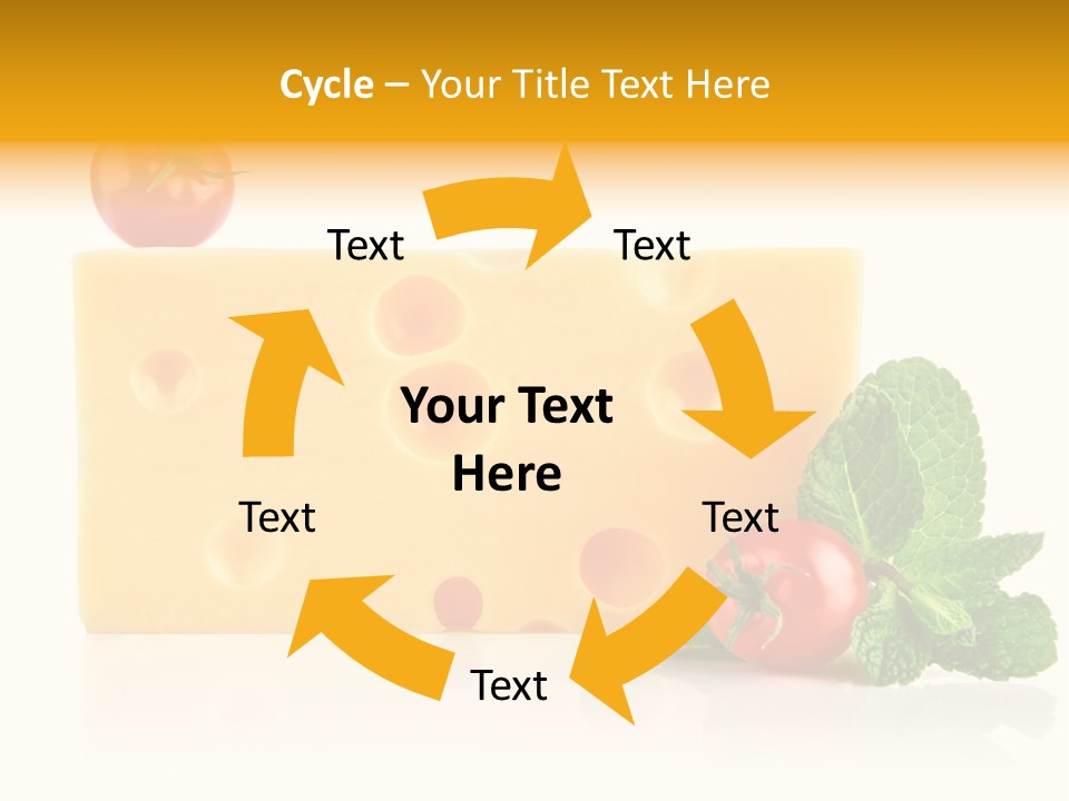 Leaf Product Still Life PowerPoint Template