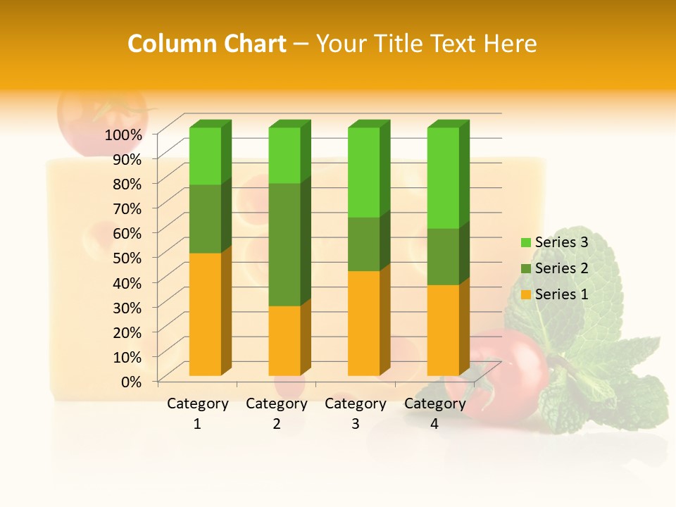 Leaf Product Still Life PowerPoint Template