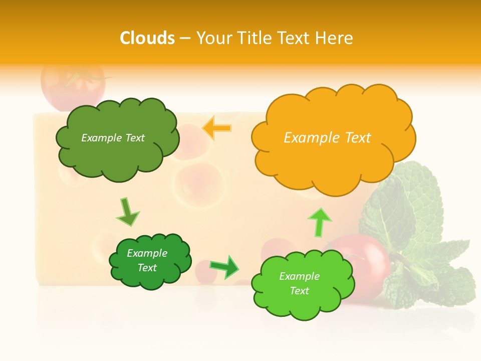 Leaf Product Still Life PowerPoint Template