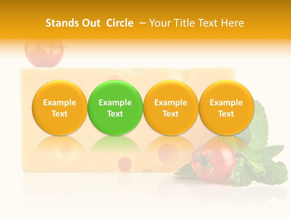 Leaf Product Still Life PowerPoint Template