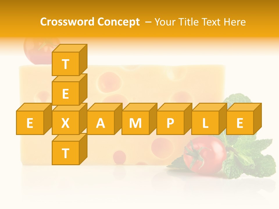 Leaf Product Still Life PowerPoint Template