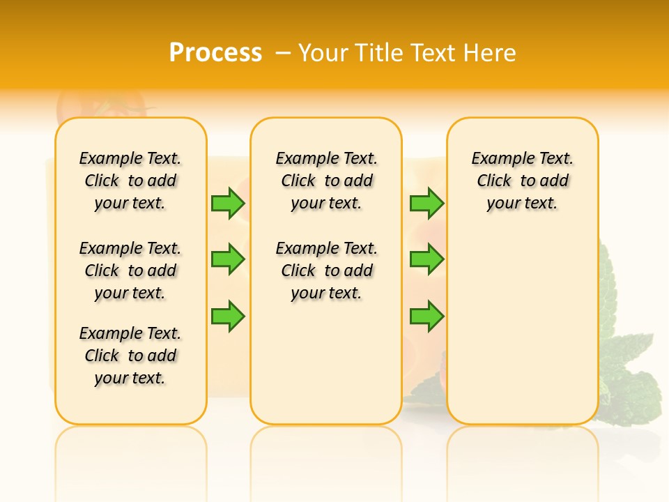 Leaf Product Still Life PowerPoint Template