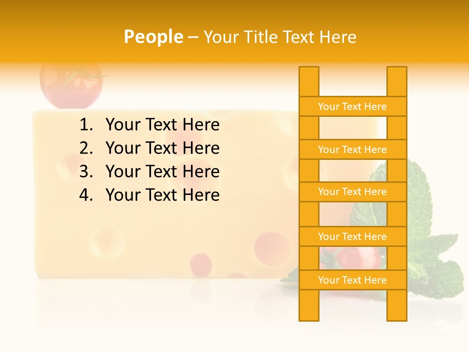 Leaf Product Still Life PowerPoint Template