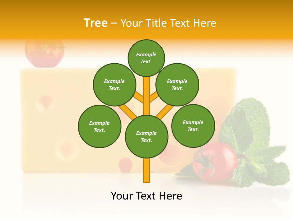 Leaf Product Still Life PowerPoint Template